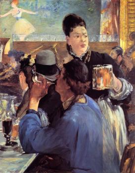 Edouard Manet : Corner of a Cafe-Concert